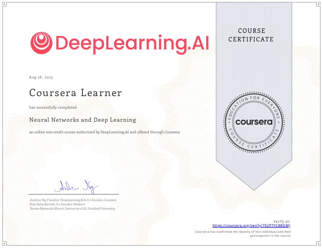 Imagem do Courscertificado coursera